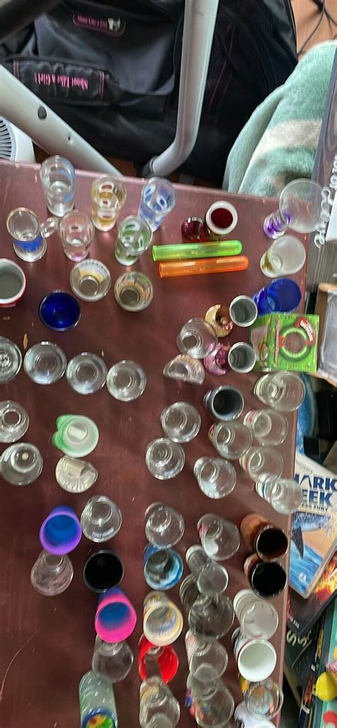 Lot Of 100 Shot Glasses Ebay