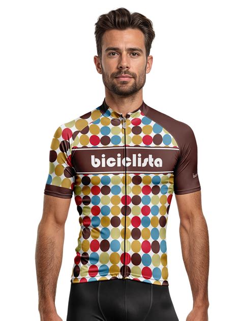 70s Power Mens Cycling Jersey Biciclista