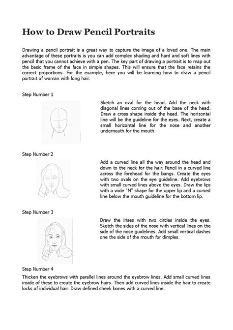 How to Draw Pencil Portraits - Pencil Drawing Techniques by John Ray ...