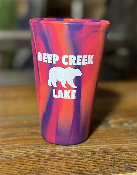 Deep Creek Lake Silicone Pint 16oz Schoolhouse Earth