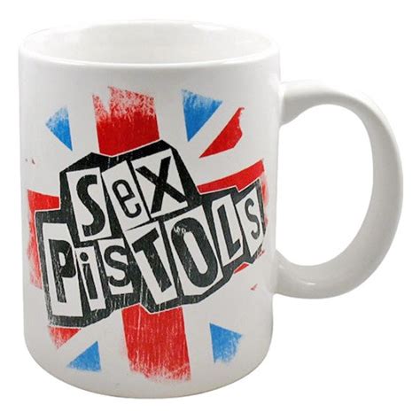 Kubek SEX PISTOLS LOGO FLAG Sklep RockMetalShop Pl