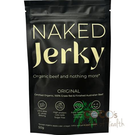 Organic Grass Fed Australian Beef Jerky Original G