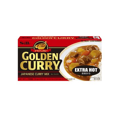 S B Golden Curry Mix Extra Hot G Fortwell Ltd