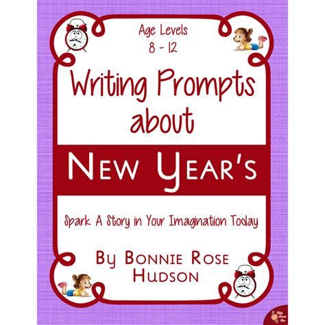 Writing Prompts About New Year's - WriteBonnieRose.com