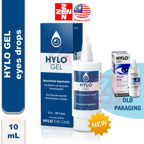 Zen Pharmacy Hylo Gel Lubricating Eyedrops Ml