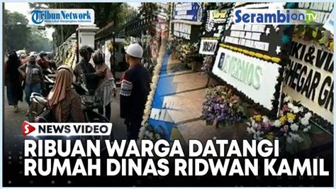 VIDEO KONDISI Terkini Rumah Dinas Ridwan Kamil Yang Sudah Dibanjiri