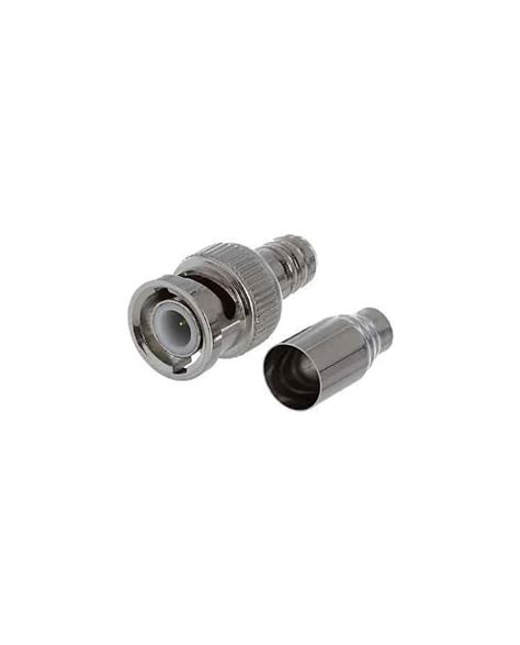 Bnc Male 2 Piece Crimp On Connector Securitech1