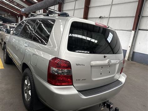 Toyota Kluger Cv X Mcu R Upgrade Silver Sp Automatic D