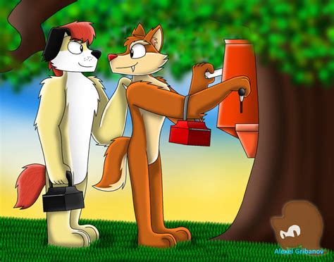 Ralph Wolf And Sam Sheepdog By Misscreator249 On Deviantart