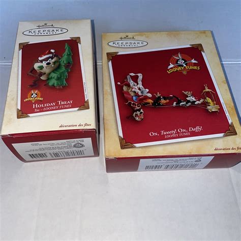 Hallmark Keepsake Ornament Looney Tunes On Tweety W Taz Holiday