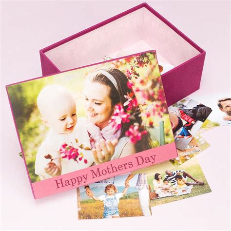 Personalised Photo Box. Photo Memory Box.