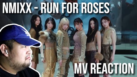 Reaction To Nmixx Run For Roses Performance Video Youtube