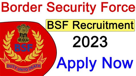 Bsf Head Constable Ro Rm Recruitment Apply Online