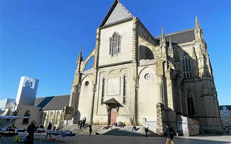 Une statuette de Jésus décapitée dans cette église à Rennes lédifice