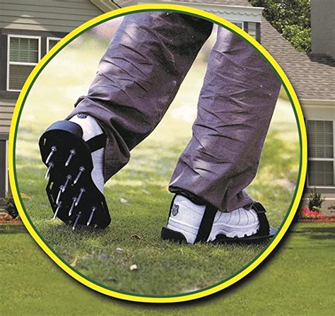 Lawn Aerator Shoes Gardening Aerator Spike Shoes For Lawn Yard