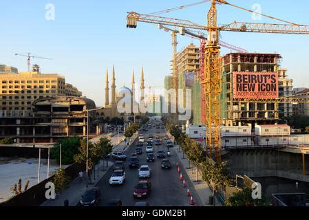 Libanon Beirut LF Märtyrer Statue am Märtyrer Platz Place des