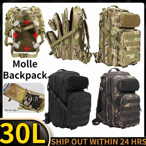 L Molle Tasche Edc Pack Oxford Wasserdichte Trekking Angeln Jagd