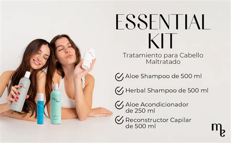 Marama Essential Kit Shampoo Sin Parabenos Acondicionador Sin