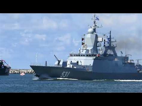 Гвардейский корвет «Сообразительный» Балтийский Флот - YouTube