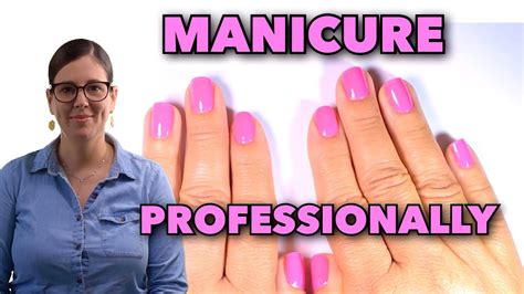 Watch Me Work Proper Professional Manicure Eng Youtube