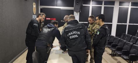 Pcpr E Prf Deflagram Operação Contra Associação Criminosa Ligada A