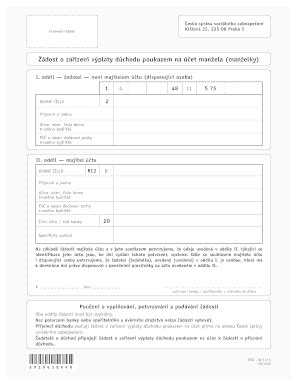 Fillable Online Dost O Zazen Vplaty Dchodu Poukazem Na Et Manela Fax