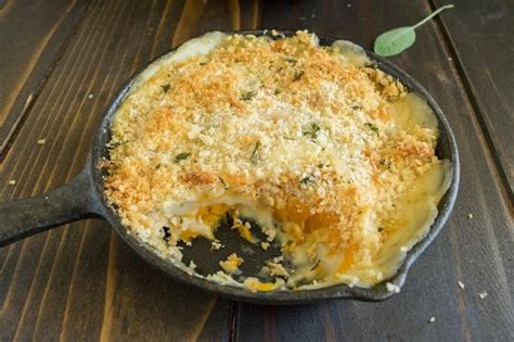 Butternut Squash And Sage Gratin Culinary Ginger Receta