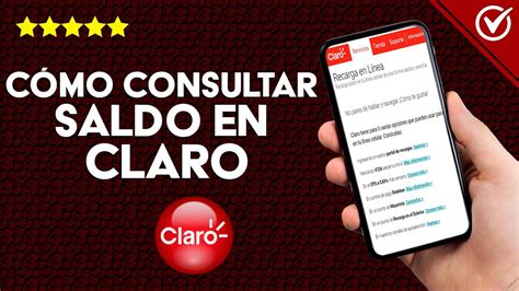 Cómo Consultar Saldo en Claro para Líneas de Prepago y Postpago YouTube