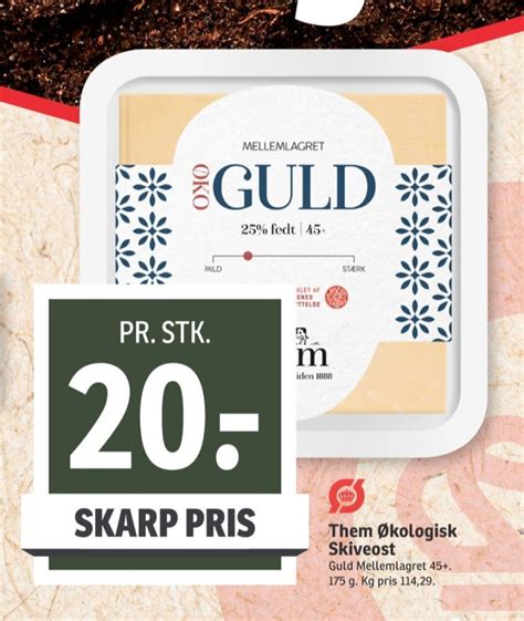 Them Ost Skiveost Guld Tilbud Hos Spar