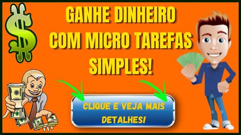 💰micro Tarefas Money Como Ganhar Dinheiro Realizando Micro Tarefas