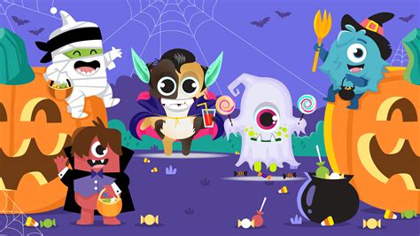 Spooky Monster Avatar Pack ClassDojo