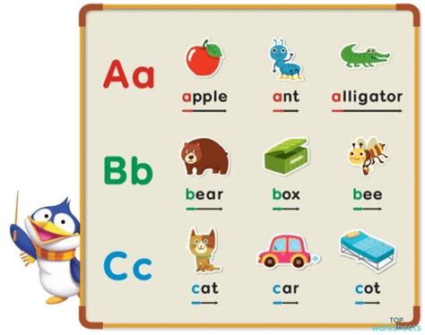 phonics abc 4. Interactive worksheet | TopWorksheets