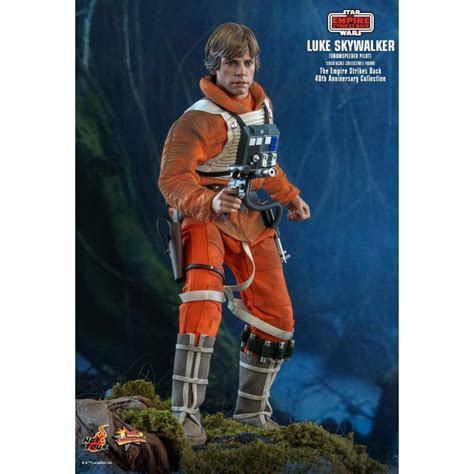 Luke Skywalker Snowspeeder Pilot Hot Toys MMS Th Anniversary Star Wars
