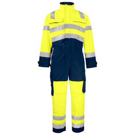 Work Coveralls 6203 Projob Swedish Workwear High Visibility