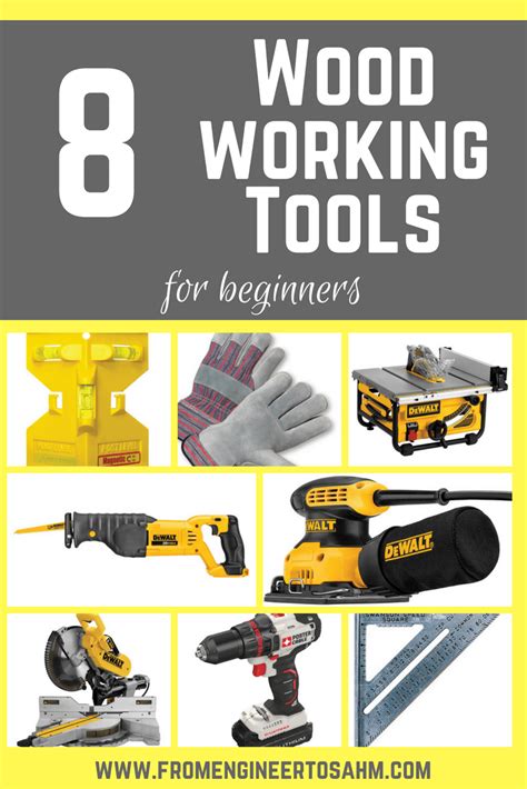 8 Woodworking Tools for Beginners - From Engineer to SAHM