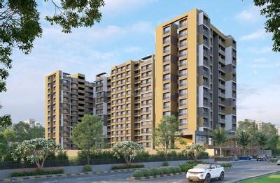 1440 Sqft 2 BHK Flat For Sale In Pramukh Arista Sargasan Gandhinagar