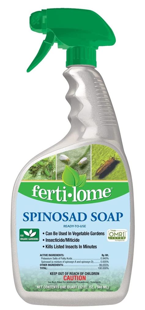 Fertilome 16076 Spinosad Soap Insecticide Ready To Use Spinosad