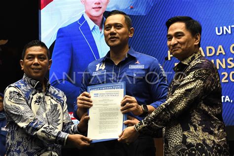 Penyerahan Surat Rekomendasi Partai Demokrat Untuk Pilkada Banten