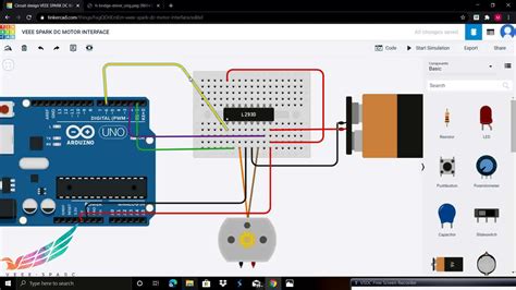 Tinkercad 4 Motor Arduino