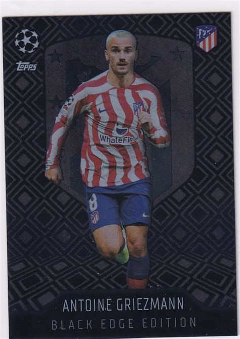 Topps Match Attax Extra Antoine Griezmann Black Edge Edition Bc