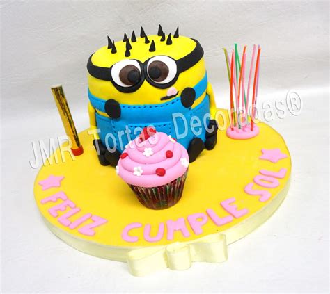 Torta Y Cookies Mi Villano Favoritos Minions JMR Tortas Decoradas