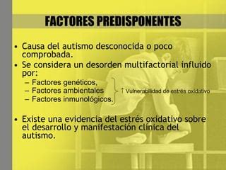 Efecto Del Estres Oxidativo En El Autismo PPT