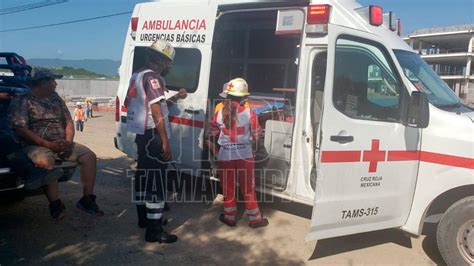 Hoy Tamaulipas Choque En Tamaulipas Dos Lesionados Deja Salida De