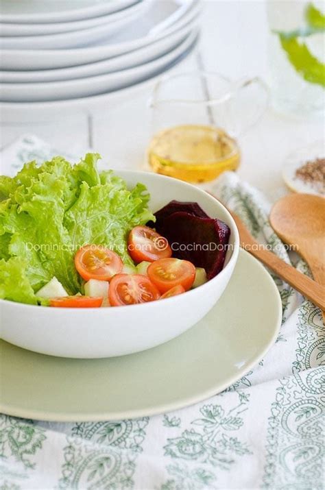 Receta Ensalada Verde