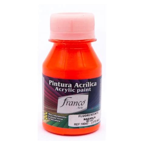 PINTURA AL FRIO FUSION COLOR X60 ML FLUOR NARANJA