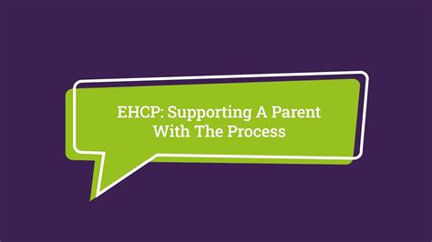 Ehcp Supporting A Parent With The Process Youtube