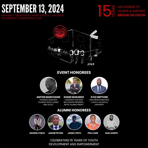 The Fifteen Year - Brooklyn Youth Ball — Brooklyn Youth Sports Club