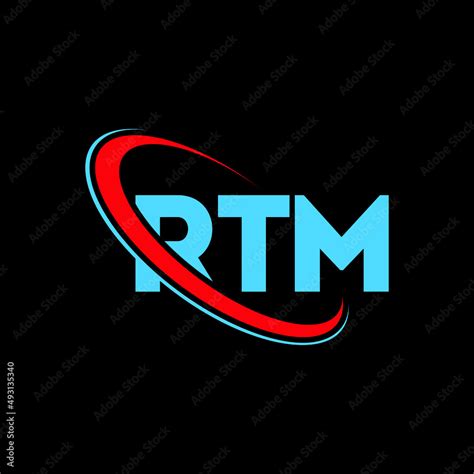 RTM logo. RTM letter. RTM letter logo design. Initials RTM logo linked ...