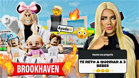 Cumpliendo Retos En Brookhaven Roblox Mia Plumones Youtube