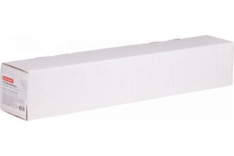 Рулон для плоттера BRAUBERG 610 мм на 45 м х втулка 50,8 мм, 80 г/м2 ...